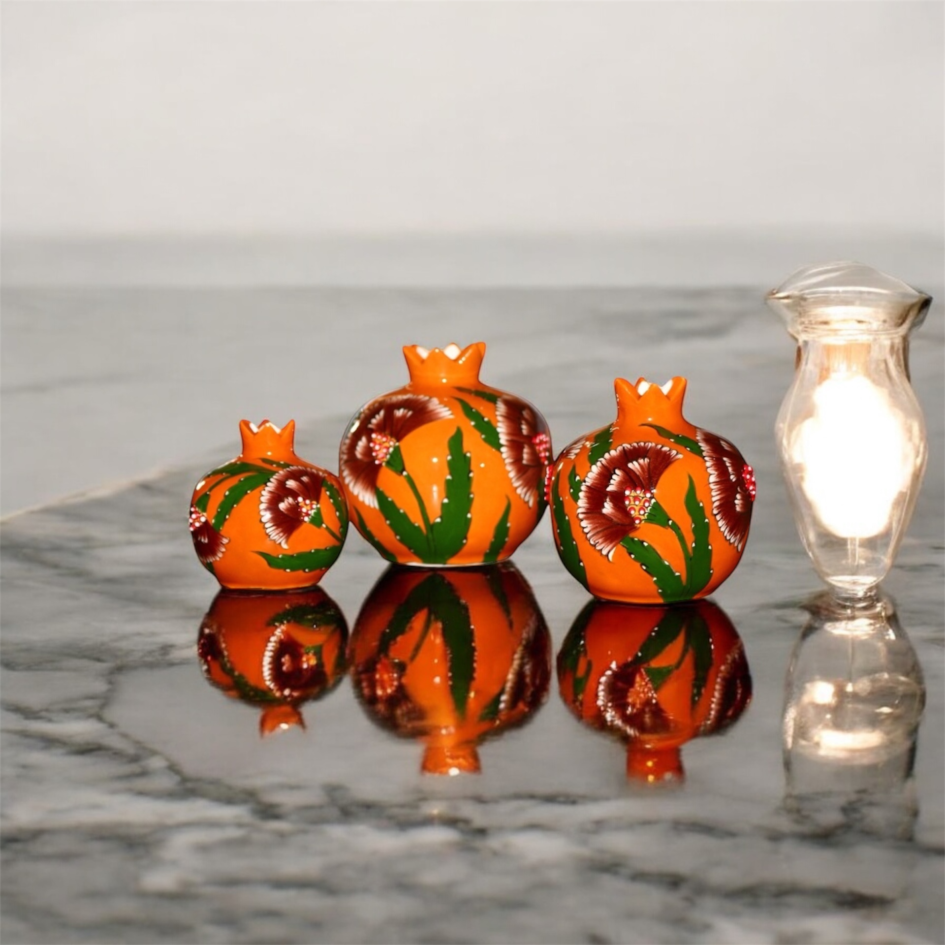 Çini Nar Takımı - Görsel 4