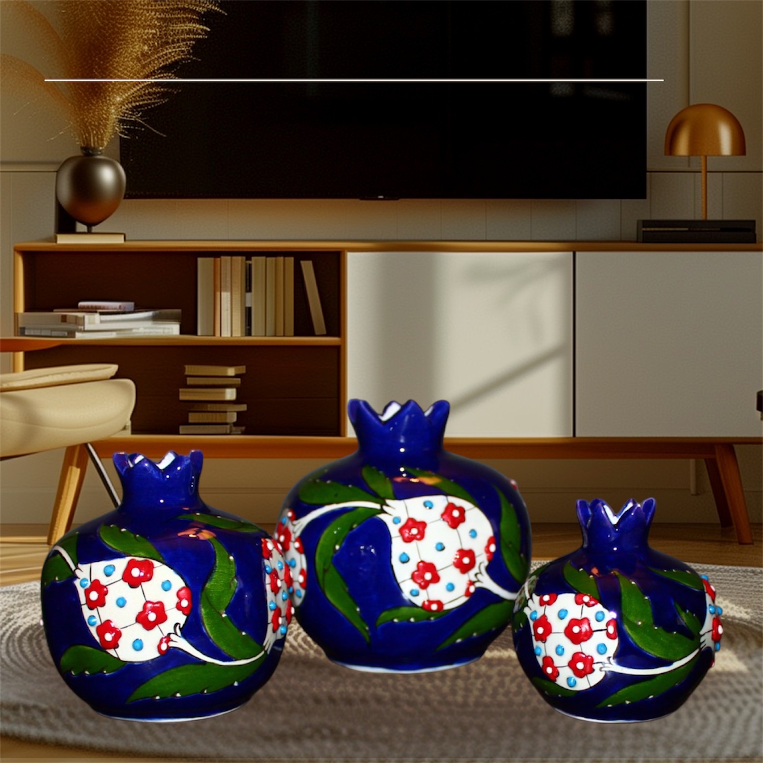 Çini Nar Takımı - Görsel 3